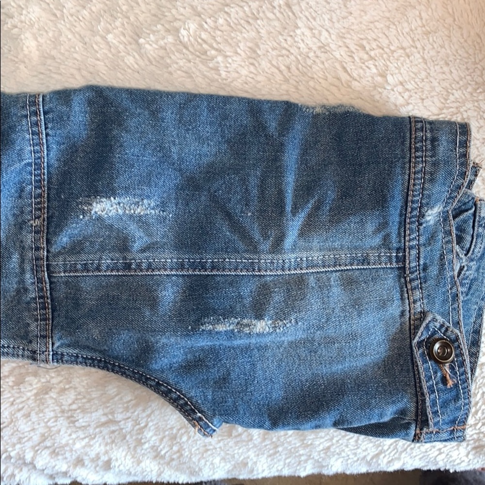 NEW never worn RUE jean vest - Picture 4 of 5